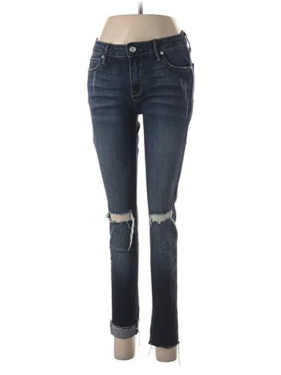 Pre-owned Just Black Jeans In Blue