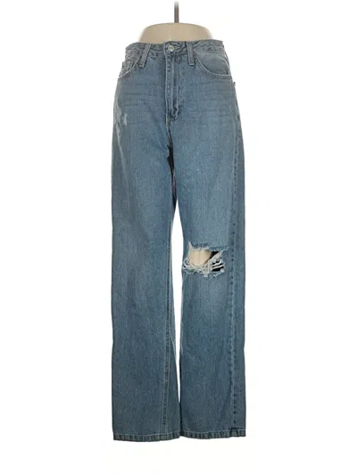 Pre-owned Just Black Jeans In Blue