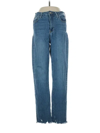 Pre-owned Just Black Jeans In Blue