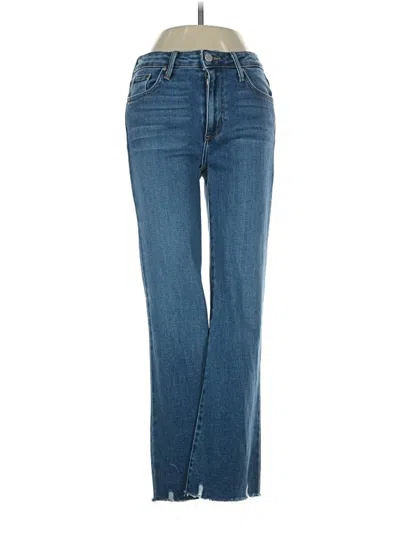 Pre-owned Just Black Jeans In Blue
