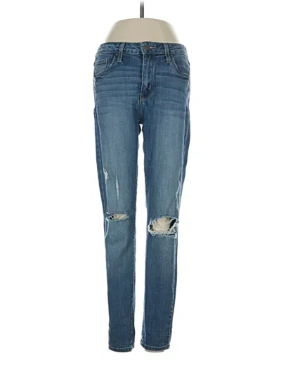 Pre-owned Just Black Jeans In Blue