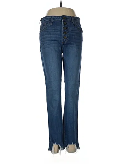Pre-owned Just Black Jeans In Blue