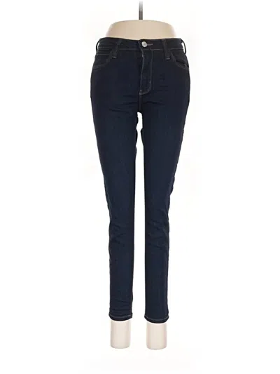 Pre-owned Just Black Jeans In Blue