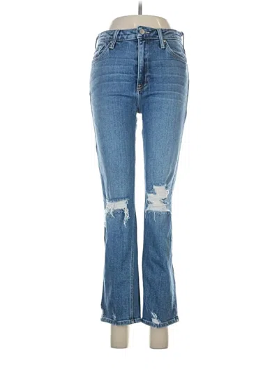 Pre-owned Just Black Jeans In Blue