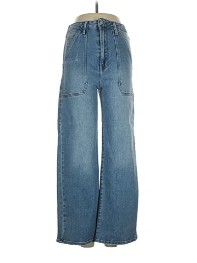 Pre-owned Just Black Jeans In Blue