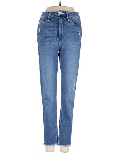 Pre-owned Just Black Jeans In Blue