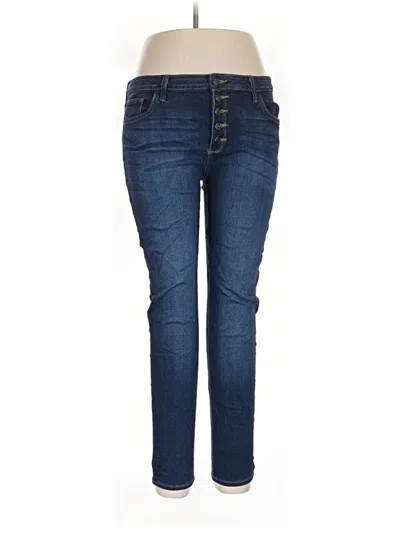 Pre-owned Just Black Jeans In Blue