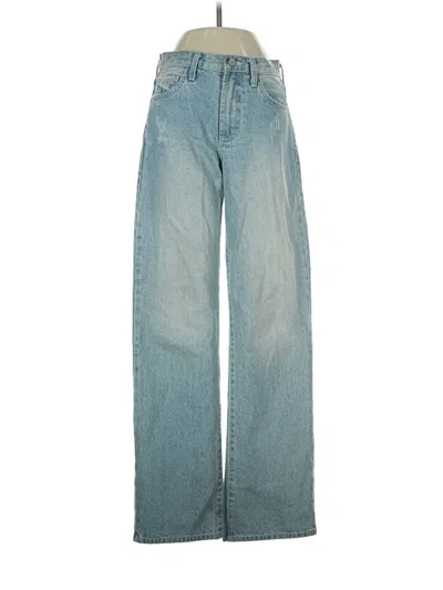Pre-owned Just Black Jeans In Blue