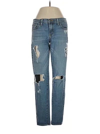 Pre-owned Just Black Jeans In Blue