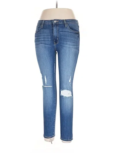 Pre-owned Just Black Jeans In Blue