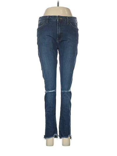 Pre-owned Just Black Jeans In Blue