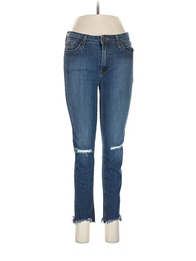 Pre-owned Just Black Jeans In Blue