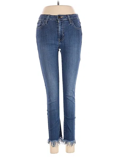 Pre-owned Just Black Jeans In Blue