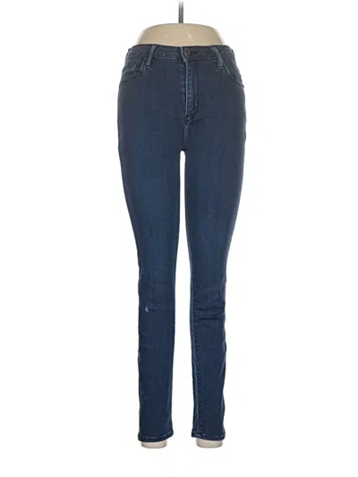Pre-owned Just Black Jeans In Blue