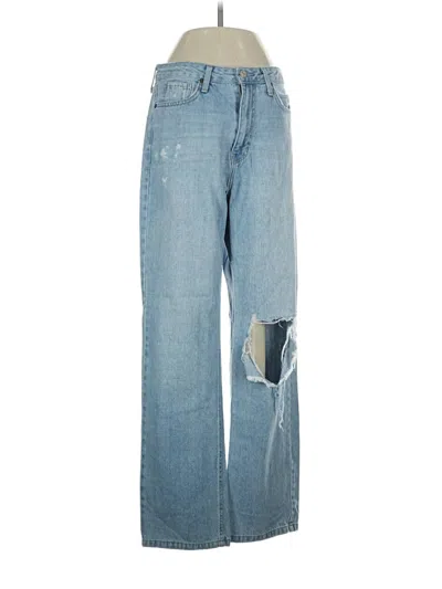 Pre-owned Just Black Jeans In Blue