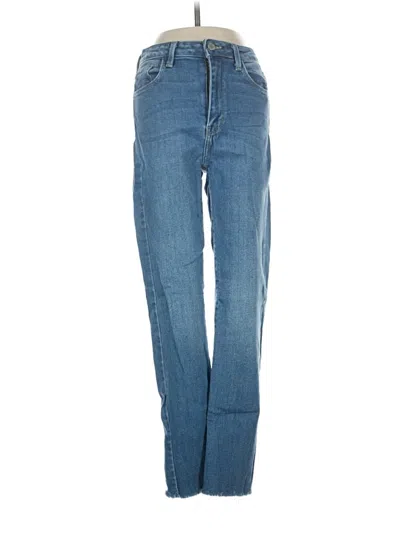 Pre-owned Just Black Jeans In Blue