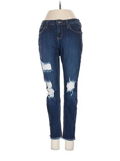 Pre-owned Just Black Jeans In Blue