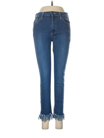 Pre-owned Just Black Jeans In Blue