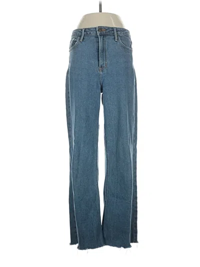 Pre-owned Just Black Jeans In Blue