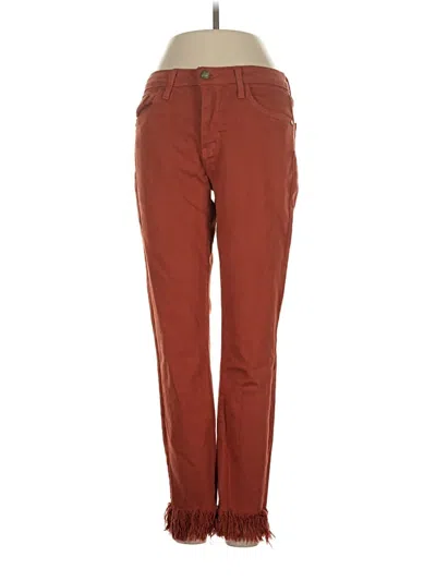 Pre-owned Just Black Jeans In Brown