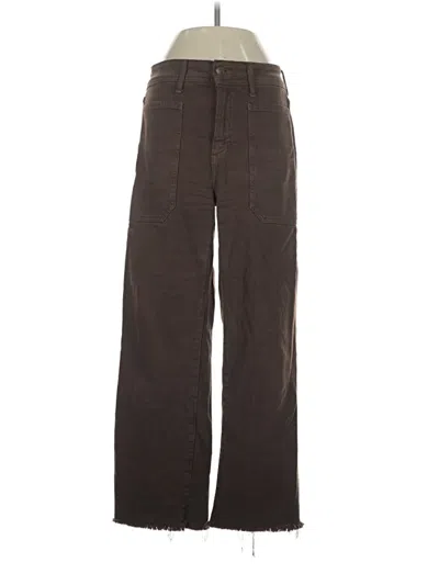 Pre-owned Just Black Jeans In Brown