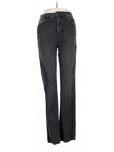 Pre-owned Just Black Jeans In Gray