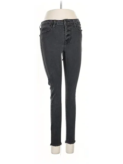 Pre-owned Just Black Jeans In Gray