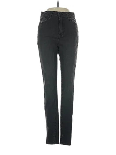 Pre-owned Just Black Jeans In Gray
