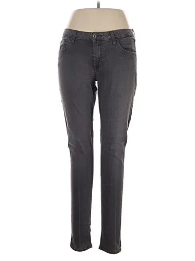 Pre-owned Just Black Jeans In Gray