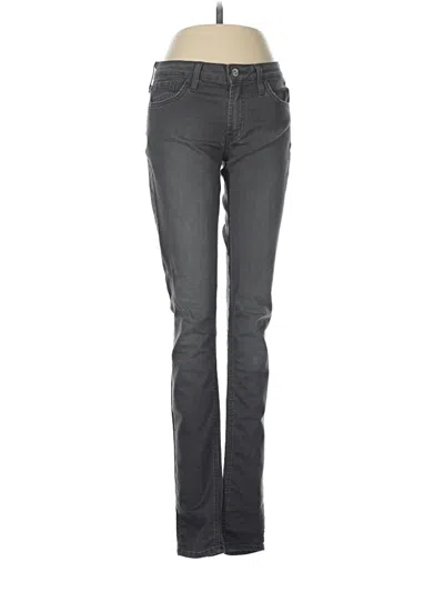 Pre-owned Just Black Jeans In Gray