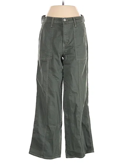 Pre-owned Just Black Jeans In Green