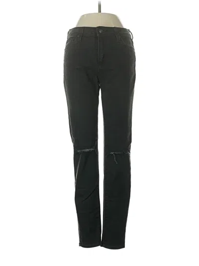 Pre-owned Just Black Jeans In Green