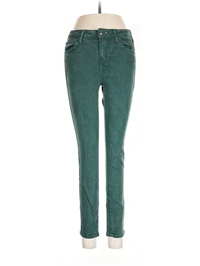Pre-owned Just Black Jeans In Green