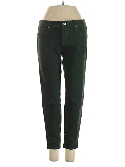 Pre-owned Just Black Jeans In Green