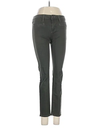 Pre-owned Just Black Jeans In Green