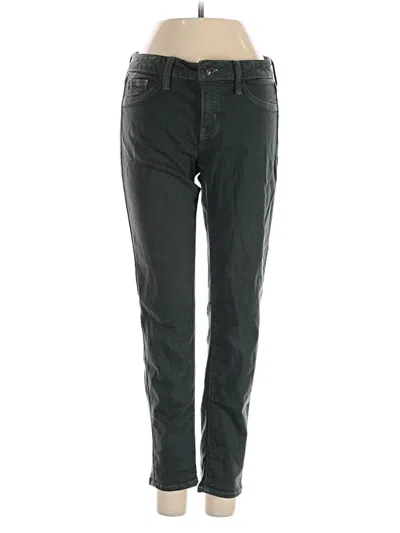 Pre-owned Just Black Jeans In Green