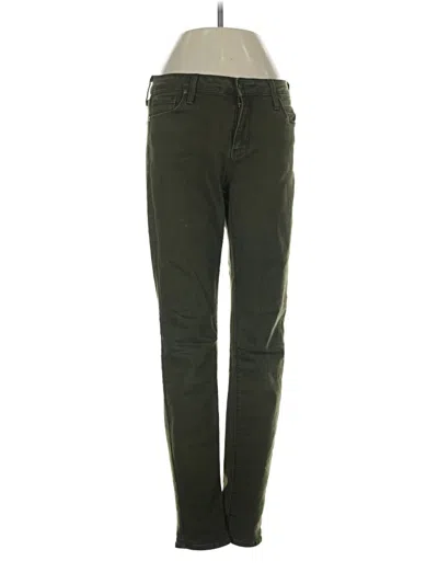 Pre-owned Just Black Jeans In Green