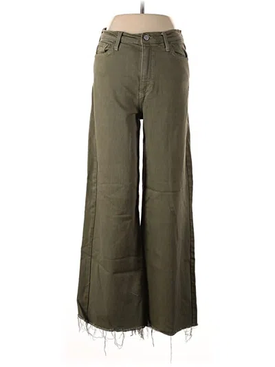Pre-owned Just Black Jeans In Green