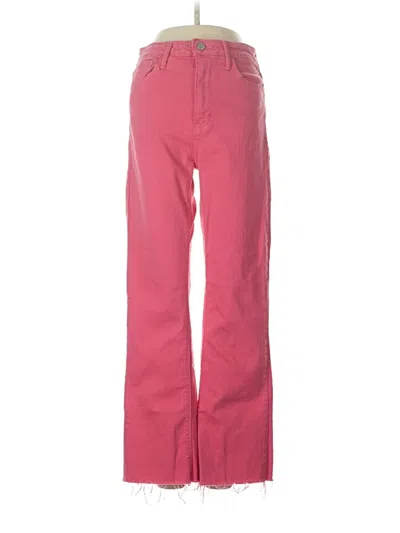 Pre-owned Just Black Jeans In Pink