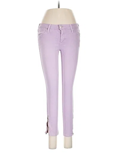 Pre-owned Just Black Jeans In Purple