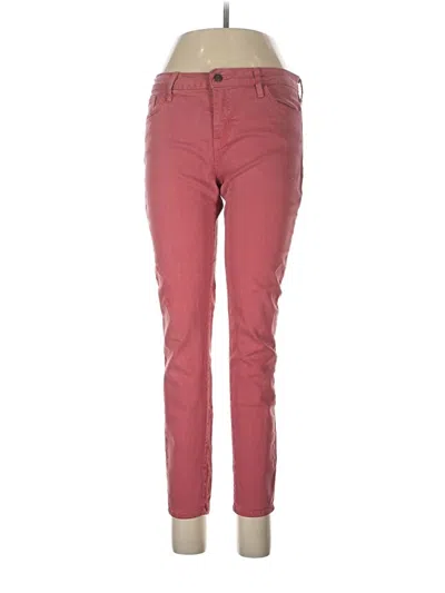 Pre-owned Just Black Jeans In Red