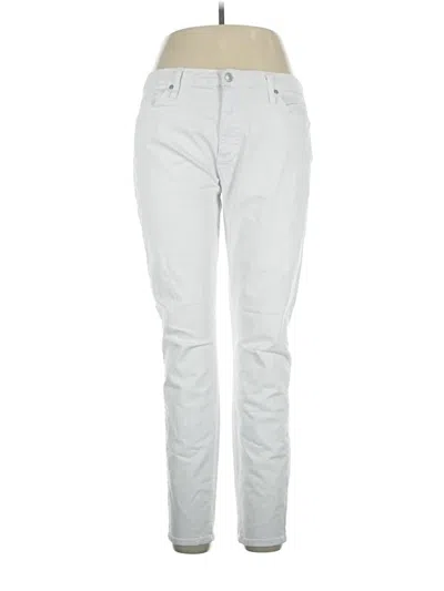 Pre-owned Just Black Jeans In Silver