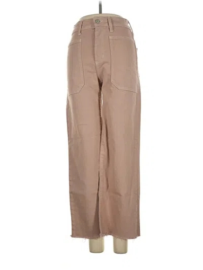 Pre-owned Just Black Jeans In Tan