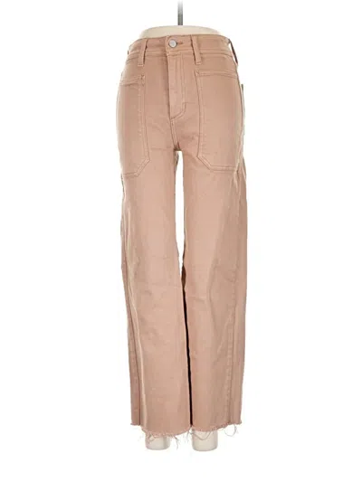 Pre-owned Just Black Jeans In Tan