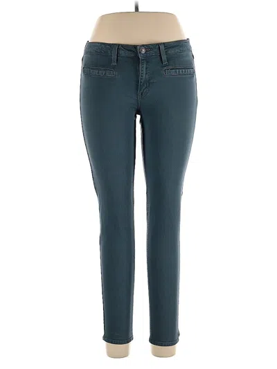 Pre-owned Just Black Jeans In Teal