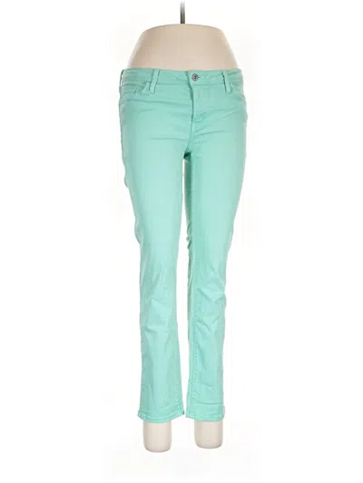 Pre-owned Just Black Jeans In Teal