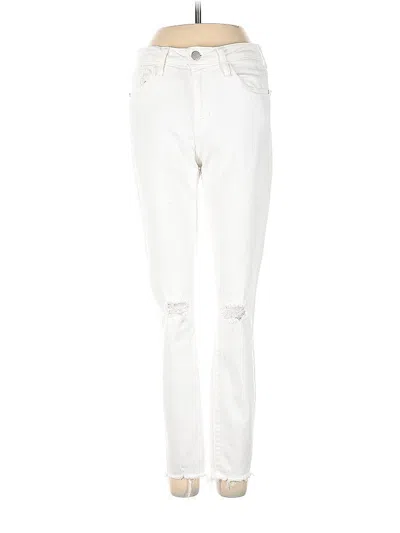 Pre-owned Just Black Jeans In White