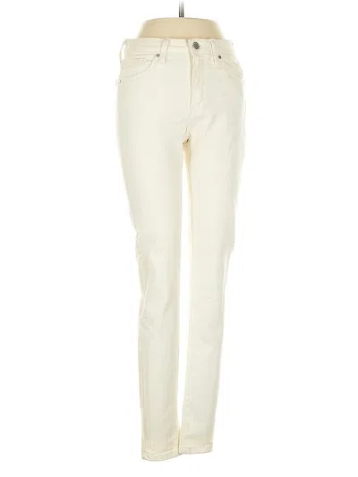 Pre-owned Just Black Jeans In White