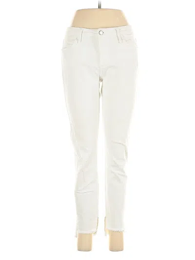 Pre-owned Just Black Jeans In White
