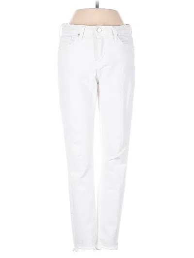 Pre-owned Just Black Jeans In White